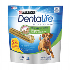 Purina DentaLife Large Dog Treat 221 g (7.8 oz) | Snack Dental para Perros Grandes