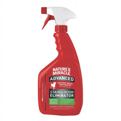 Nature's Miracle Advanced Stain & Odor Remover Dog 32 oz | Spray Removedor de Manchas y Olores para Perros Sin Fragancia