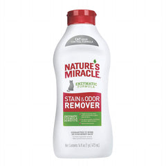 Nature's Miracle Stain & Odor Remover Cat 16 oz | Removedor de Manchas y Olores para Gatos Sin Fragancia