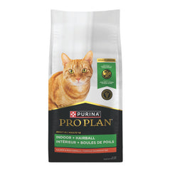 Purina Pro Plan Hairball Indoor Cat Salmon & Rice 3.2 kg (7 lb) | Alimento para Gatos de Interior con Control de Bolas de Pelo