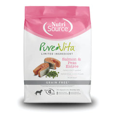 Pure Vita Grain Free Salmon Dog 12 lb (5.44 kg) | Alimento para Perros Sin Granos Sabor Salmón