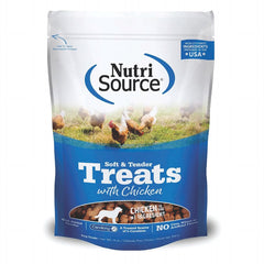 NutriSource Soft & Tender Dog Treats Chicken 14 oz (397 g) | Snack Suaves para Perros Sabor Pollo