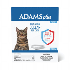 Adams Plus Collar Antipulgas y Garrapatas Gato | Collar Antiparasitario para Gatos