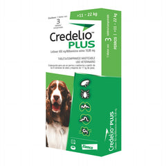 Credelio Plus 450 mg (11-22 kg / 24-49 lb) | Antipulgas para Perros