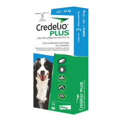 Credelio Plus 900 mg (22-45 kg / 49-99 lb) | Antipulgas para Perros