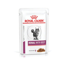Royal Canin Renal Beef Cat Wet Food 85 g | Alimento Húmedo Renal para Gatos