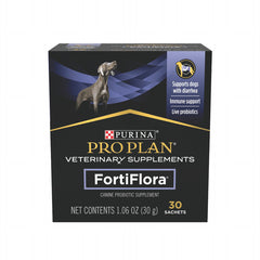 Purina Pro Plan Veterinary Diets FortiFlora Dog Sobre 30 ud. 1 g | Suplemento Probiótico para Perros en Sobre