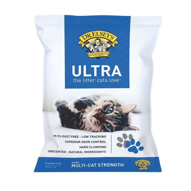 Dr. Elsey's Ultra+ Litter 20 lb (9.07 kg) | Arena para Gatos