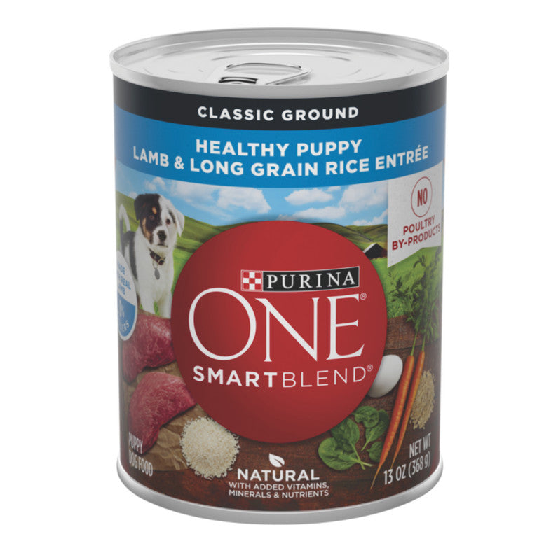 Purina ONE Puppy Lamb & Rice 368 g (13 oz) | Alimento Húmedo para Cachorros con Cordero y Arroz