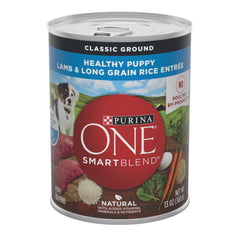 Purina ONE Puppy Lamb & Rice 368 g (13 oz) | Alimento Húmedo para Cachorros con Cordero y Arroz