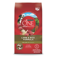 Purina ONE Lamb & Rice Adult 1.8 kg (4 lb) | Alimento Seco para Perros Adultos con Cordero y Arroz