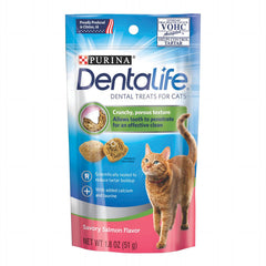 Purina Cat Dentalife Salmon 51 g (1.8 oz) | Snack Dental para Gatos