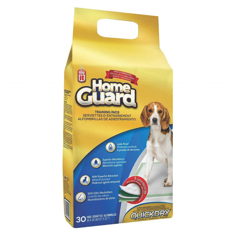Home Guard Training Pads 22" x 22" Medium 30 u. | Pads de Entrenamiento para Perros Tamaño Mediano