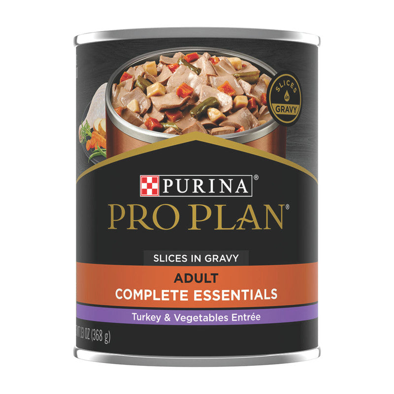 Purina Pro Plan Wet Adult Turkey & Vegetables 368 g (13 oz) | Alimento Húmedo para Perros Adultos con Pavo