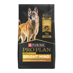 Purina Pro Plan Bright Mind +7 Adult Chicken & Rice 2.3 kg (5 lb) | Alimento para Perros Adultos con Soporte Cognitivo