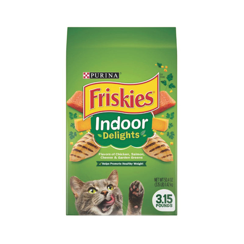 Purina Friskies Indoor Delights 1.4 kg (3.15 lb) | Alimento Seco para Gatos de Interior