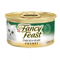 Purina Fancy Feast Chicken Feast 85 g (3 oz) | Alimento Húmedo para Gatos con Pollo