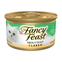 Purina Fancy Feast Trout Feast 85 g (3 oz) | Alimento Húmedo para Gatos con Trucha