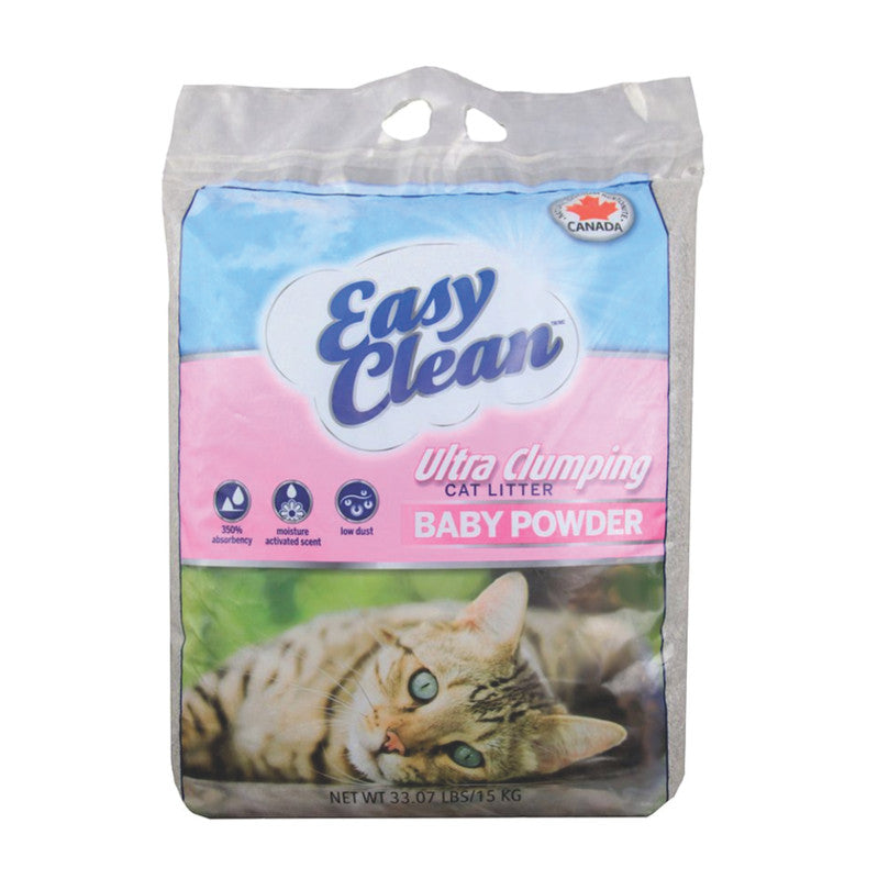Easy Clean Talco de Bebé 33 lb (14.97 kg) | Arena para Gatos