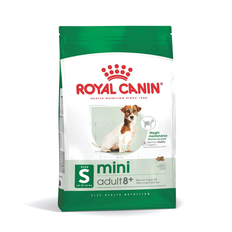 Royal Canin Mini Adult 8+ 8 kg (17.6 lb) | Alimento para Perros Senior de Razas Pequeñas