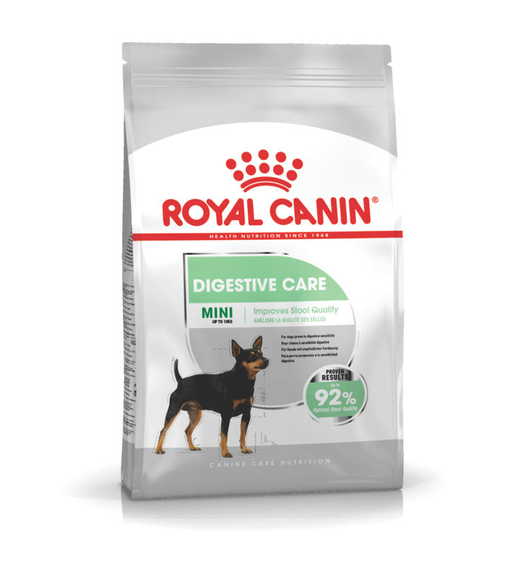 Royal Canin Mini Digestive Care Dog 3 kg (6.6 lb) | Alimento para Perros de Razas Pequeñas con Digestión Sensible