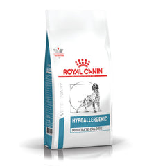 Royal Canin Hypoallergenic Moderate Calorie 1.5 kg (3.3 lb) | Alimento Veterinario Hipoalergénico Calorías Moderadas