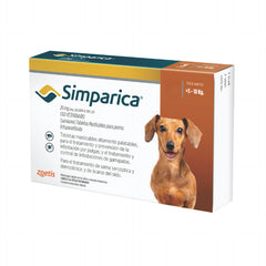 Simparica 20 mg 1 Tableta (5-10 kg / 11-22 lb) | Antipulgas y Garrapatas para Perros