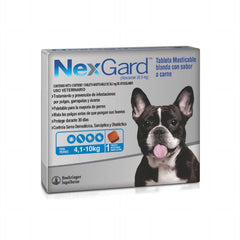 Nexgard M (4.1-10 kg / 9-22 lb) | Antipulgas y Garrapatas para Perros
