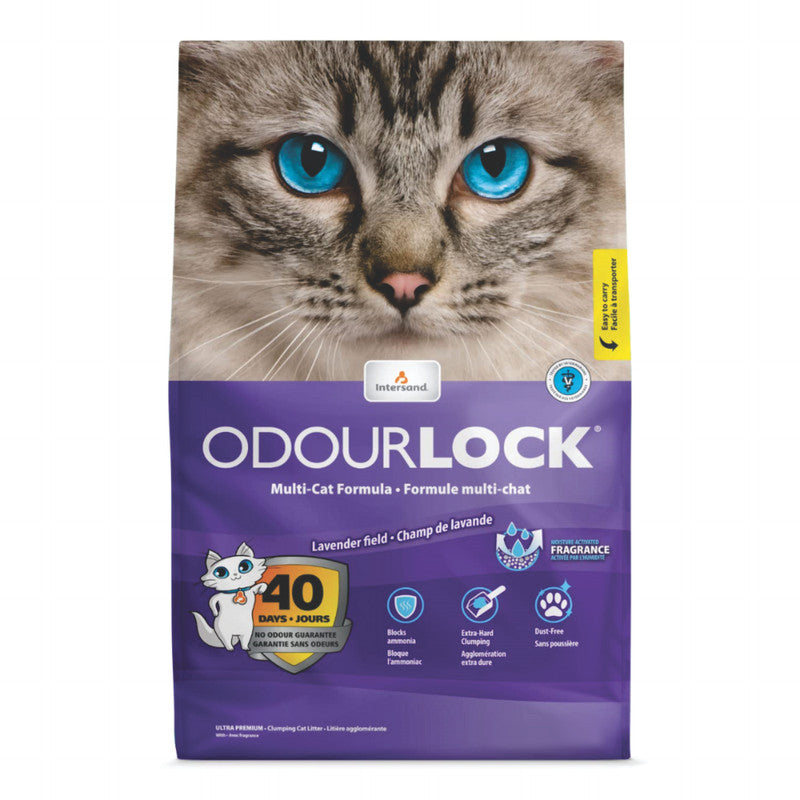 Odorlock Arena para Gatos Lavanda 13 lb (6 kg) | Arena para Gatos