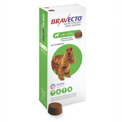 Bravecto 500 mg 1 Tableta (10-20 kg / 22-44 lb) | Antipulgas y Garrapatas para Perros