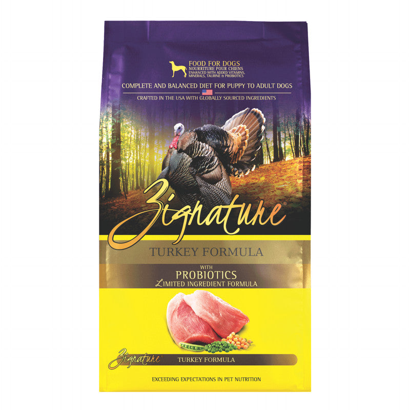 Zignature Turkey 11.3 kg (25 lb) | Alimento para Perros Sabor Pavo