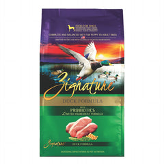 Zignature Duck 1.8 kg (4 lb) | Alimento para Perros Sabor Pato