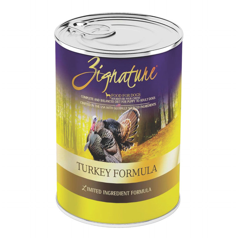 Zignature Turkey 368 g (13 oz) | Alimento Húmedo para Perros Sabor Pavo