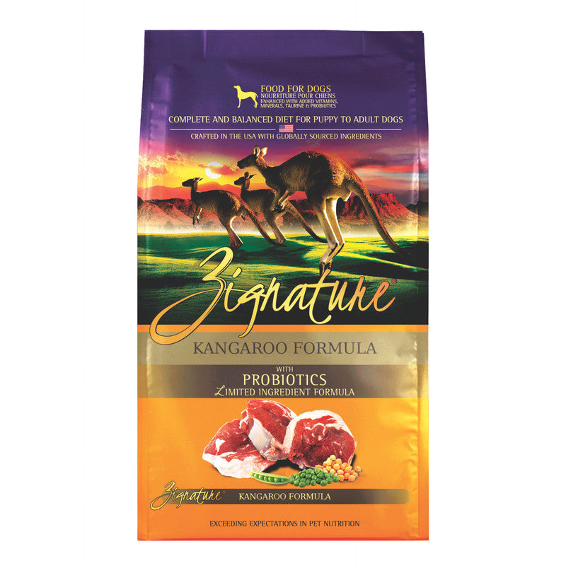 Zignature Kangaroo 1.8 kg (4 lb) | Alimento para Perros Sabor Canguro