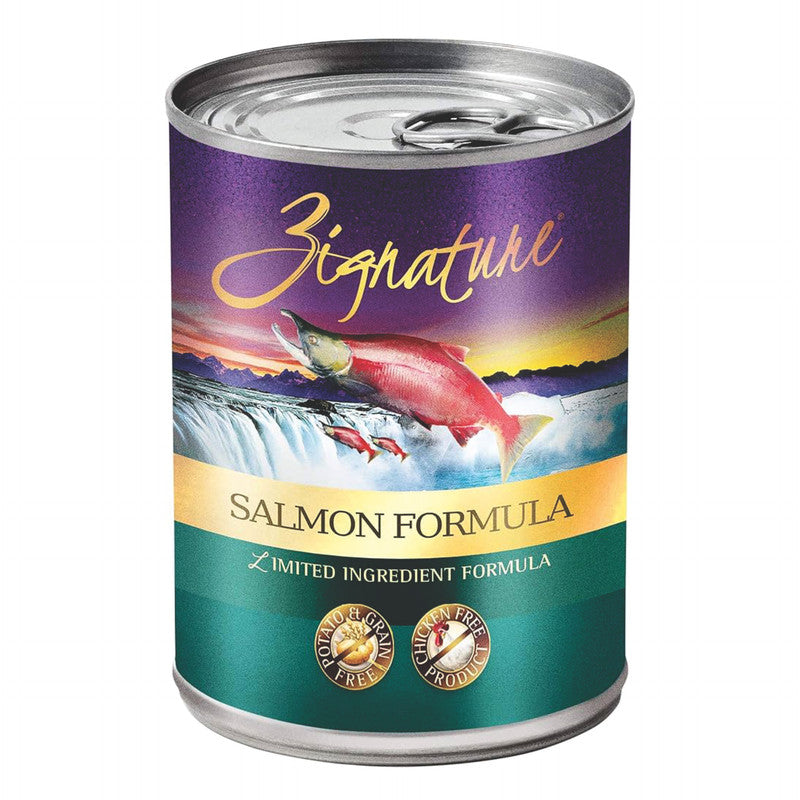 Zignature Salmon 368 g (13 oz) | Alimento Húmedo para Perros Sabor Salmón
