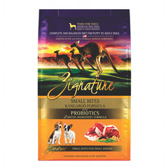 Zignature Kangaroo Small Bites 1.8 kg (4 lb) | Alimento para Perros Sabor Canguro Croqueta Pequeña