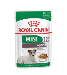 Royal Canin Mini Ageing 12+ 85 g (3 oz) | Alimento Húmedo para Perros Senior de Razas Pequeñas