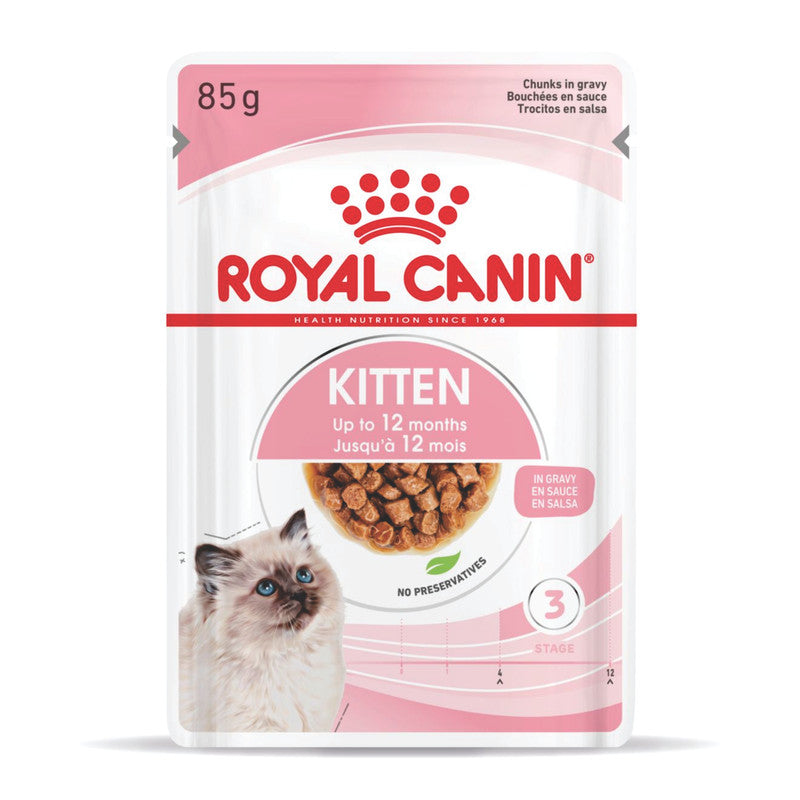 Royal Canin Kitten Wet Food 85 g (3 oz) | Alimento Húmedo para Gatitos