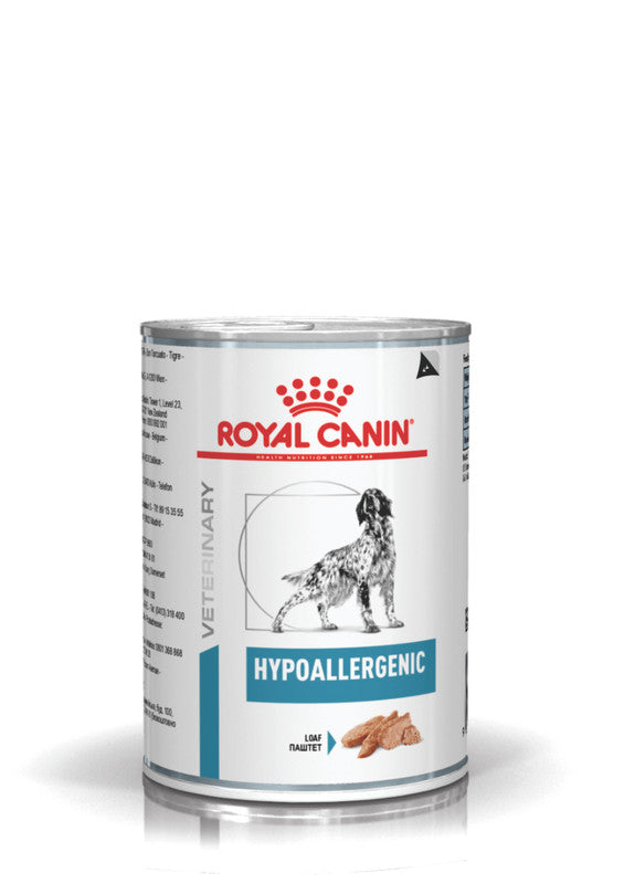 Royal Canin Hypoallergenic Wet Dog Food 400 g (14.1 oz) | Alimento Húmedo Hipoalergénico para Perros