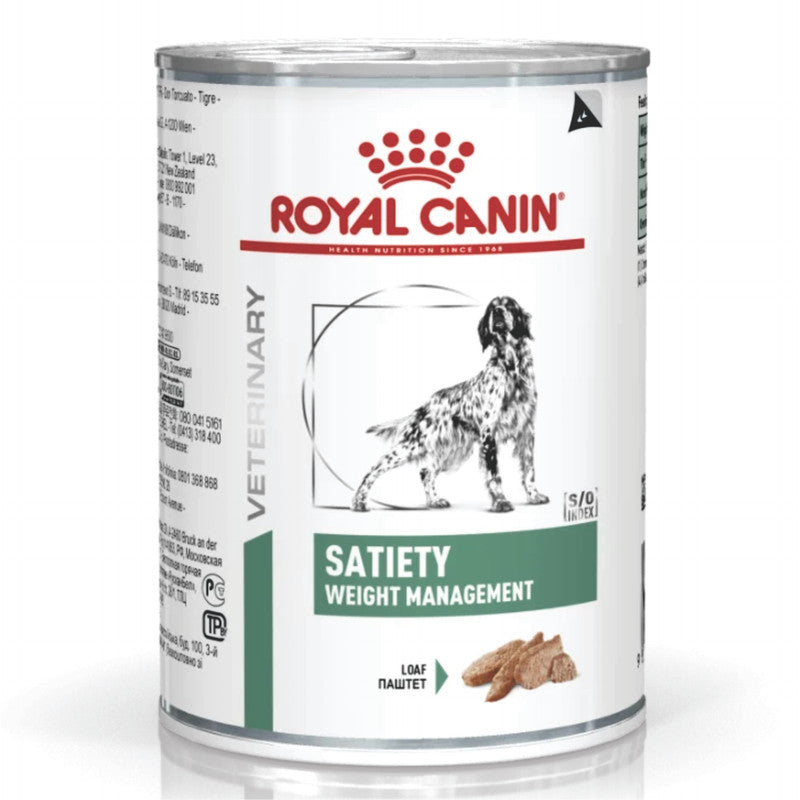 Royal Canin Satiety Dog Food 410 g (14.5 oz) | Alimento Húmedo Veterinario para Control de Peso en Perros