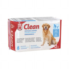 Dogit Pamper Perro XL 12 u. | Pañales para Perros Talla Extra Grande