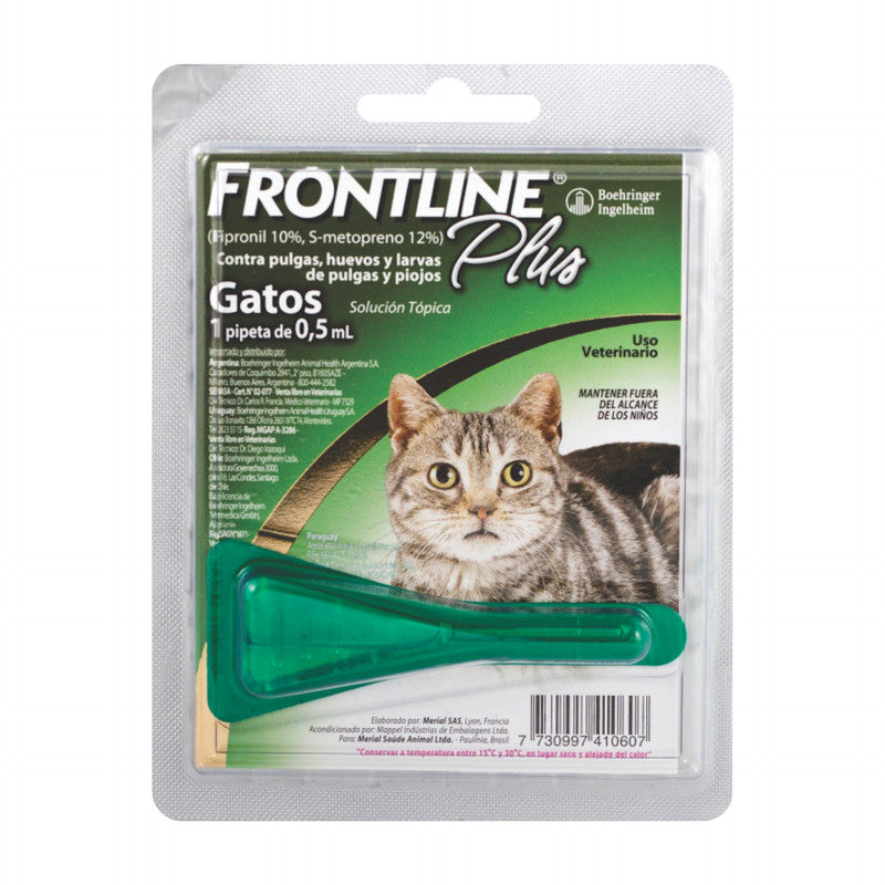 Frontline Plus Gatos | Antipulgas y Garrapatas para Gatos